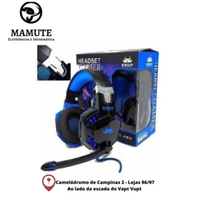 Fone De Ouvido Headset Gamer Kp-455a knup Ps4 Pc Xbox