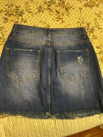 Saia jeans 38 - Foto 2