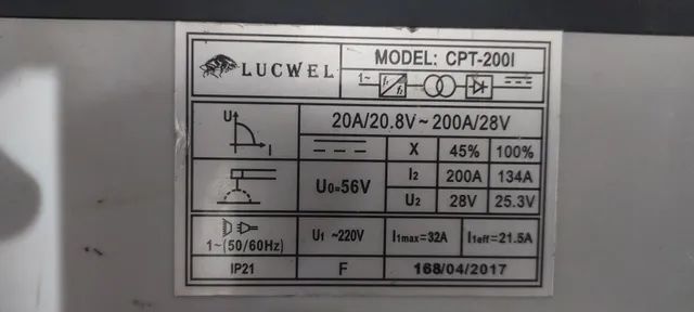 Mini Inversora De Solda Lucwel-MMA/Tecnologia -IGBT - Foto 6