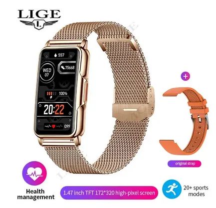 Relógio inteligente Lige Bracelet mulheres - Foto 5