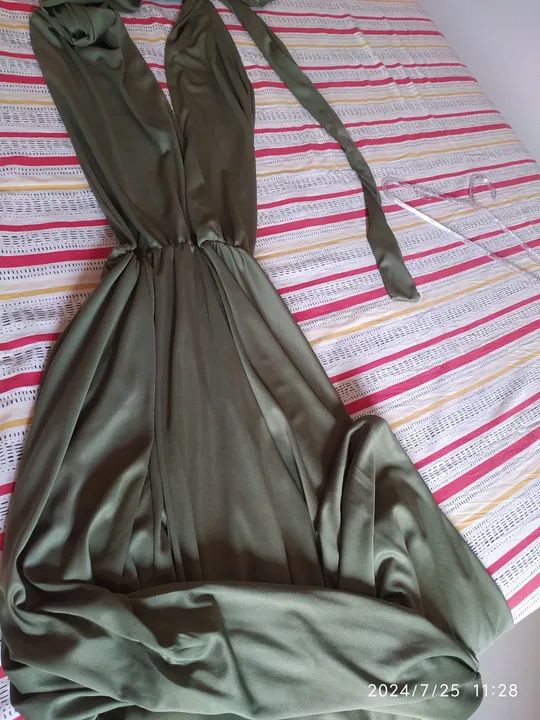 Vestido multi formas verde oliva  - Foto 2