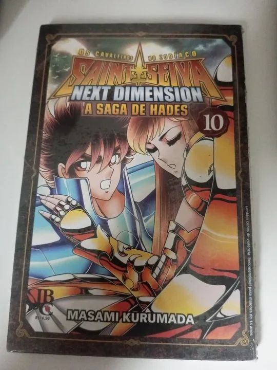Mangá Cavaleiros do Zodíaco Next Dimension - A Saga de Hades - Vol