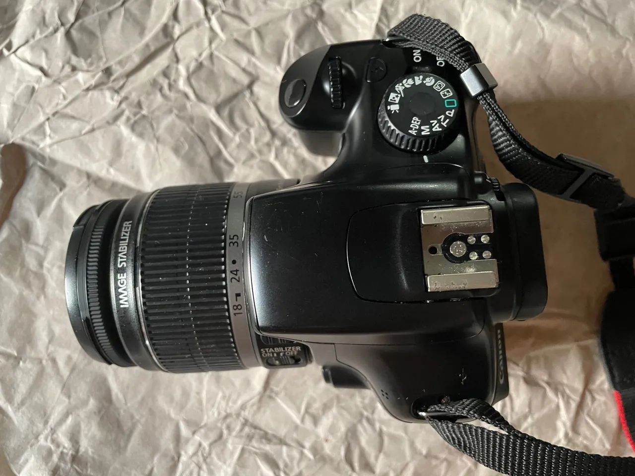 Câmera Canon Rebel T3com Lente 18-55mm e Lente 75-300mm - Foto 5