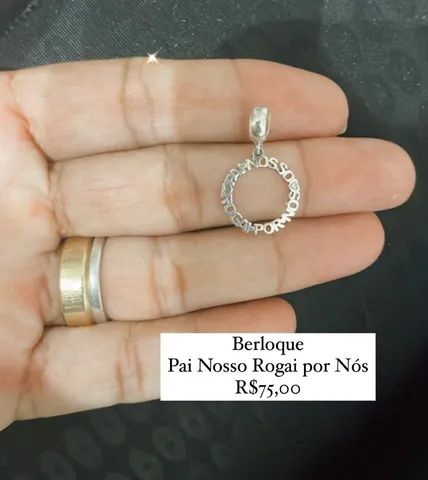 Berloques diversos de Prata 925 legítima - Foto 5