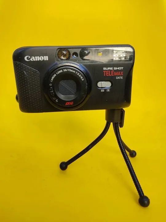 Câmera analógica Canon Sure Shot Telemax Date  - Foto 5