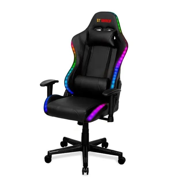 Cadeira Gamer Reclinável GT Space com LED RGB | GT Gamer - WZetta
