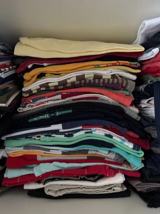 Lote de roupas infantis diversas VENDO A UNIDADE ( TIGOR / CK / LACOSTE?) - Foto 2