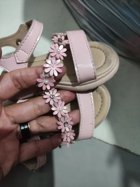 Lotinho Sapato e sandália Bebê - Tamanho 20 ( 15,00 lote) - Foto 6