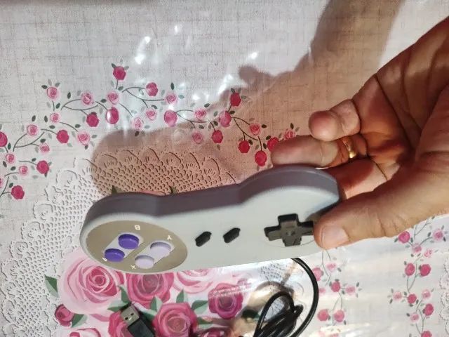 controle usb para pc modelo snes - Foto 3