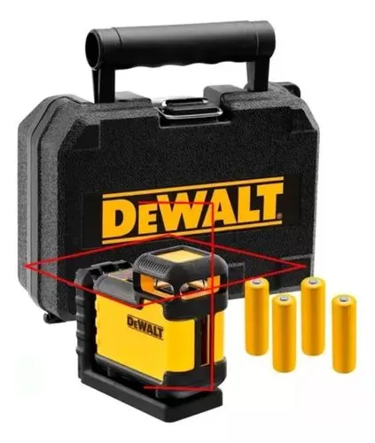 Nível Laser Vermelho 2x360 DeWalt DW03601