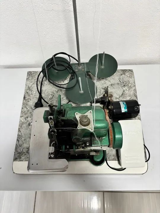 Máquina Overlock doméstica - Foto 4