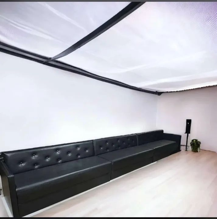 Sofá 3 lugares COMÉRCIOS Barbearia, Recepção, em Corino Novos  - Foto 2