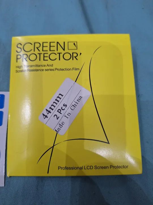 Película de vidro temperado de smart Watch 44mm - Foto 5