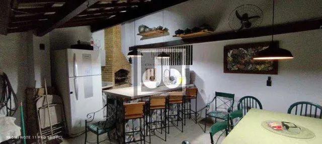 Casa Linear - Piscina - Churrasqueira - grande área externa com living room - 3 quartos se - Foto 9