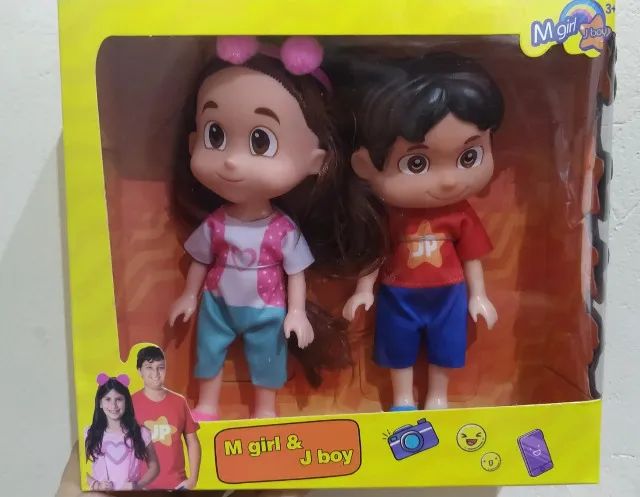 mini bonecos mc e jp youtuber  go-004 mgirl