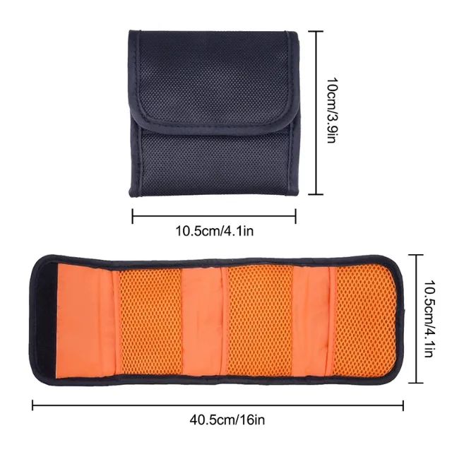 Case Compacto p Filtro De Lentes com 3 bolsos - Foto 5