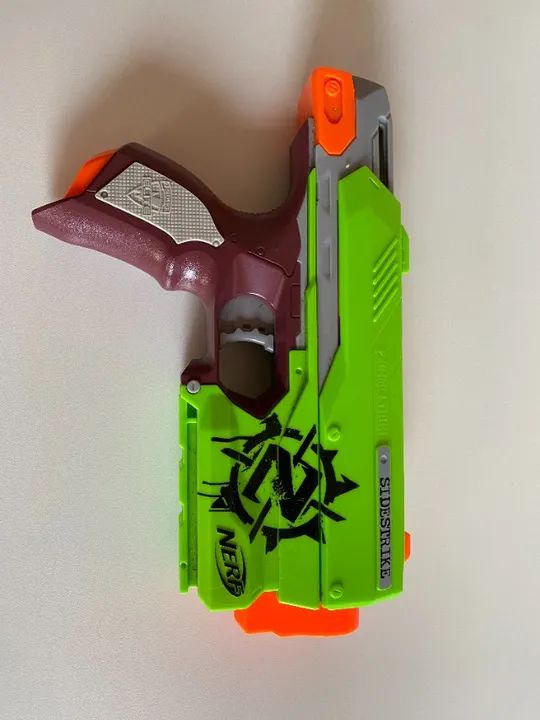 Lançador Nerf Zombie Strike Sidestrike  - Foto 3