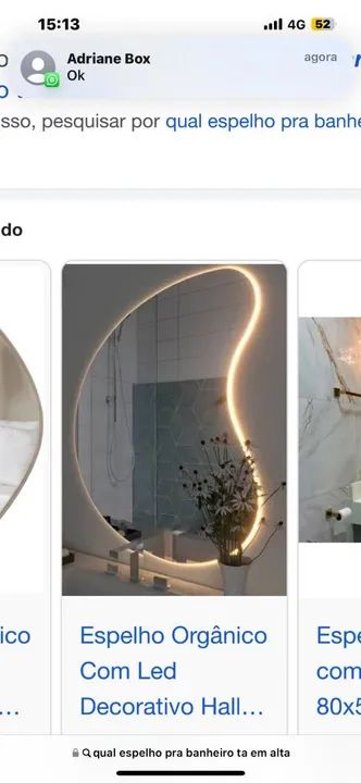 Espelhos com led feito sob medida  - Foto 3