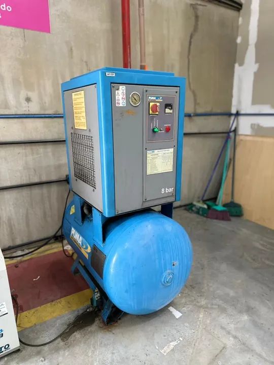 Compressor Ar Parafuso 10HP 39PCM - Foto 2