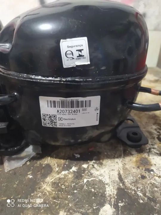 Compressor de geladeira 1/4 novo com garantia  - Foto 2