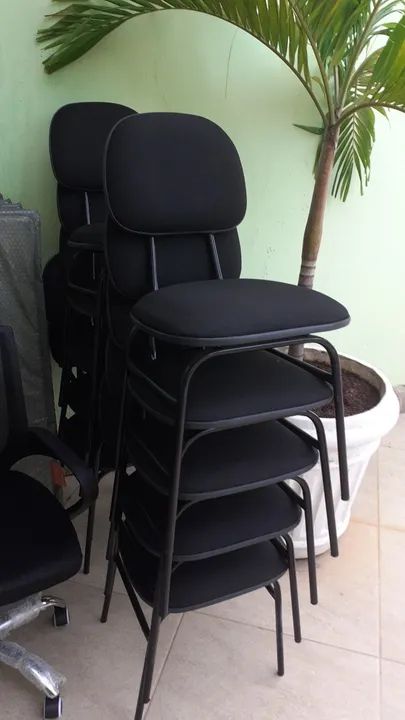 Cadeiras atendimento fixa JOLY novas e montadas !!!!!!!!! - Foto 2