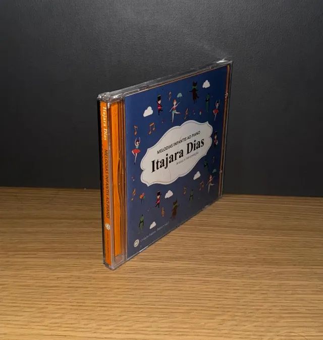 Cd: Itajara Dias Melodias Infantis Ao Piano - Bom Estado - Foto 2