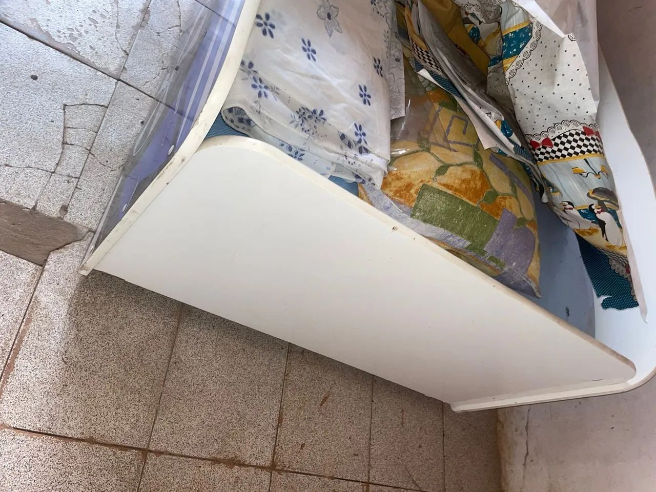 Cama de de carrinho azul