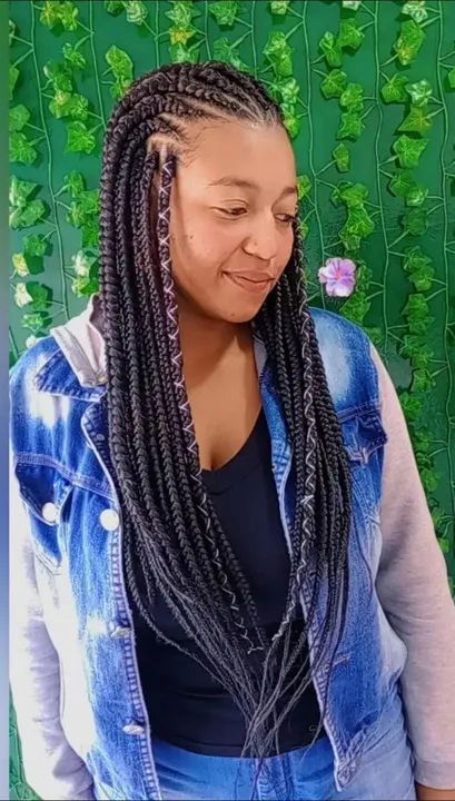 Trança Box braids<br>R$320,00 com material - Foto 2