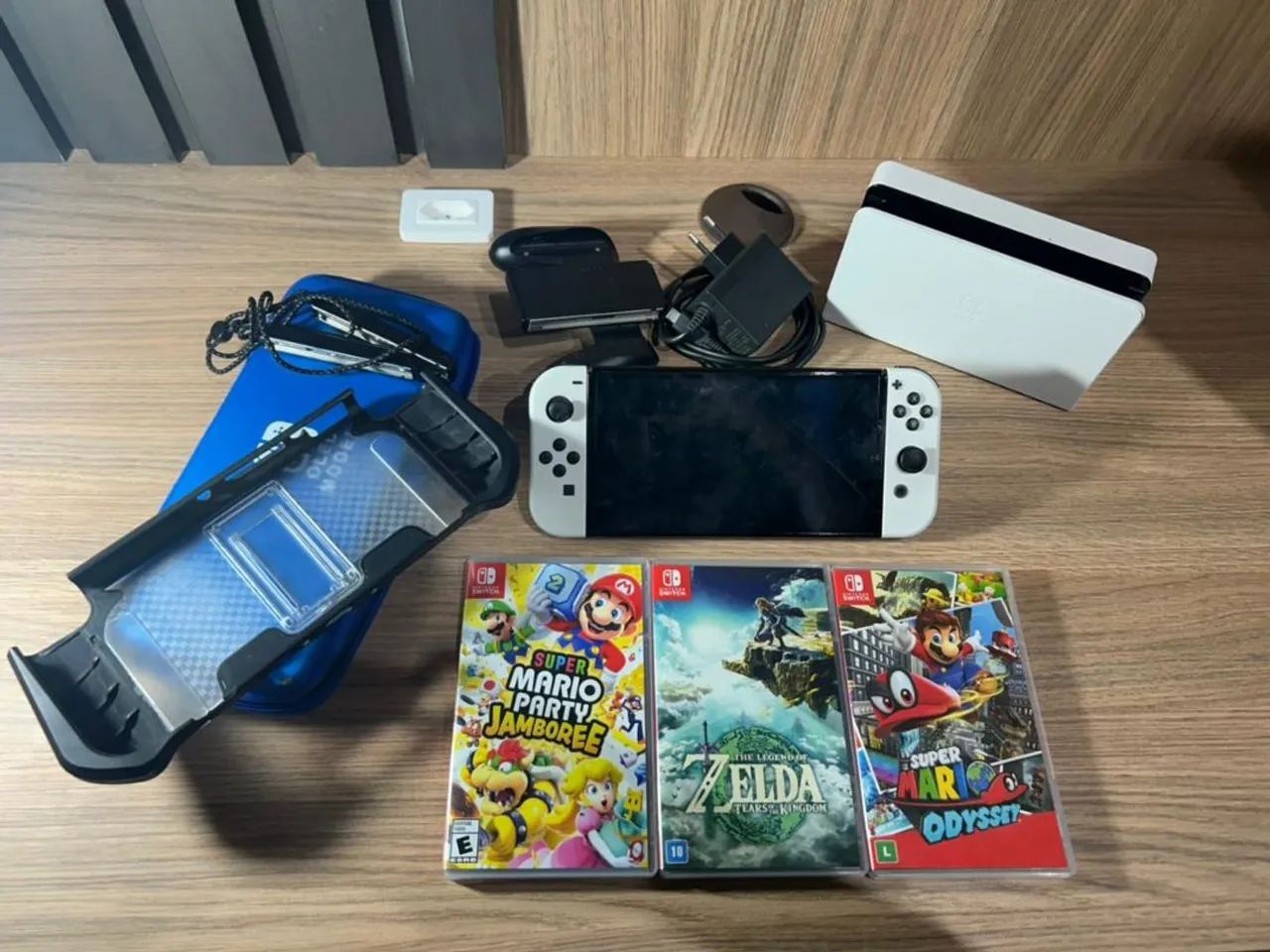 Nintendo Switch Oled Console + Jogos