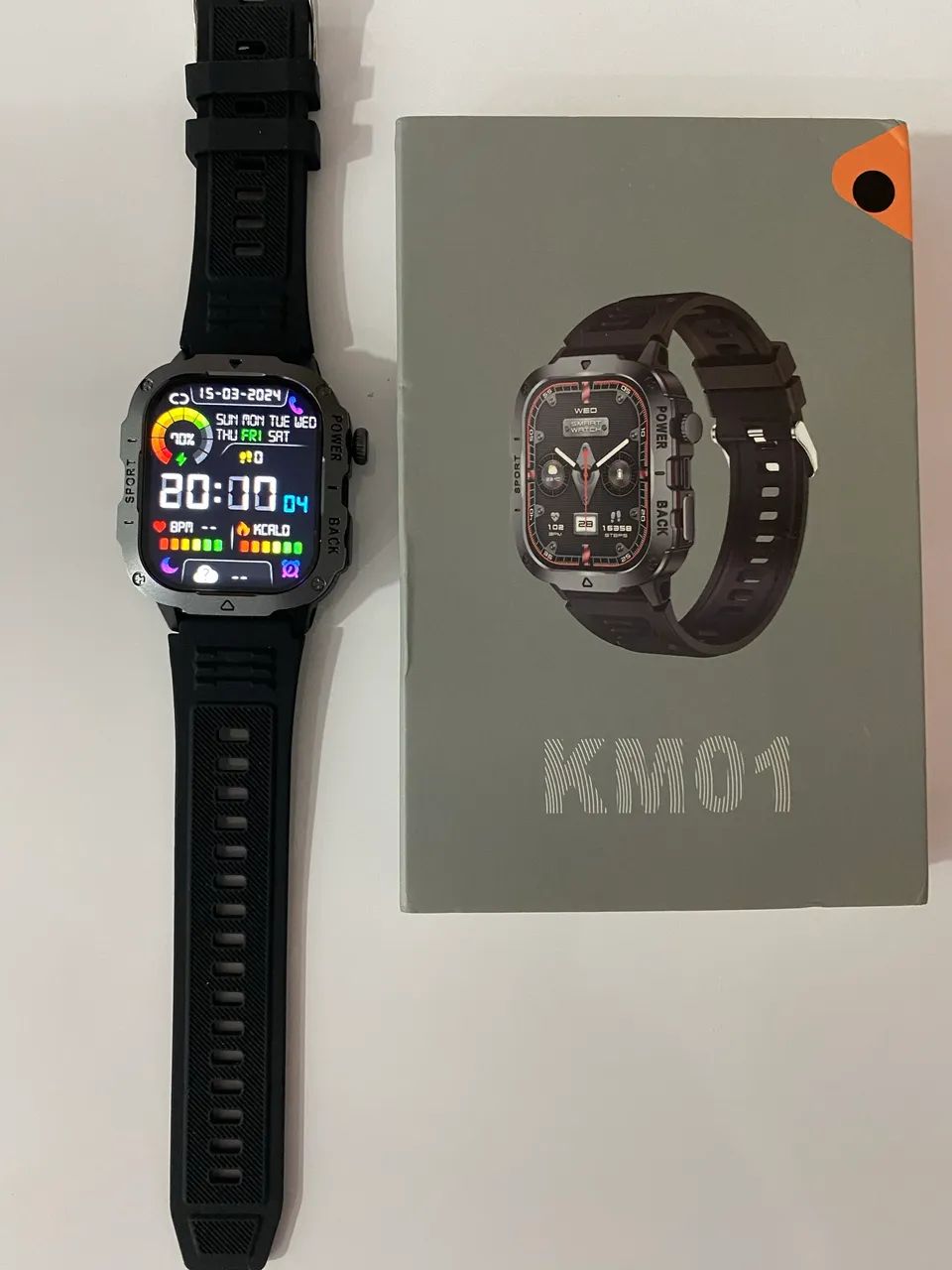 Relógio smartwatch Bluetooth masculino  - Foto 3