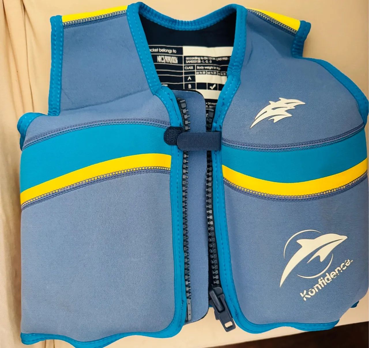 Colete salva-vidas infantil Konfidence