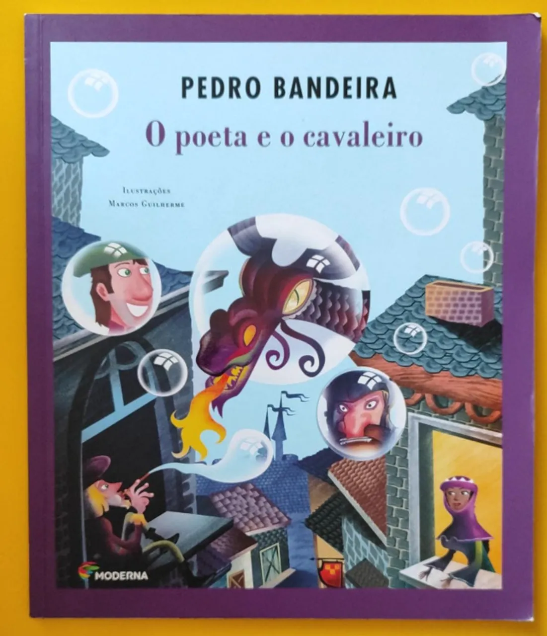 Livro O Poeta e o Cavaleiro - Pedro Bandeira