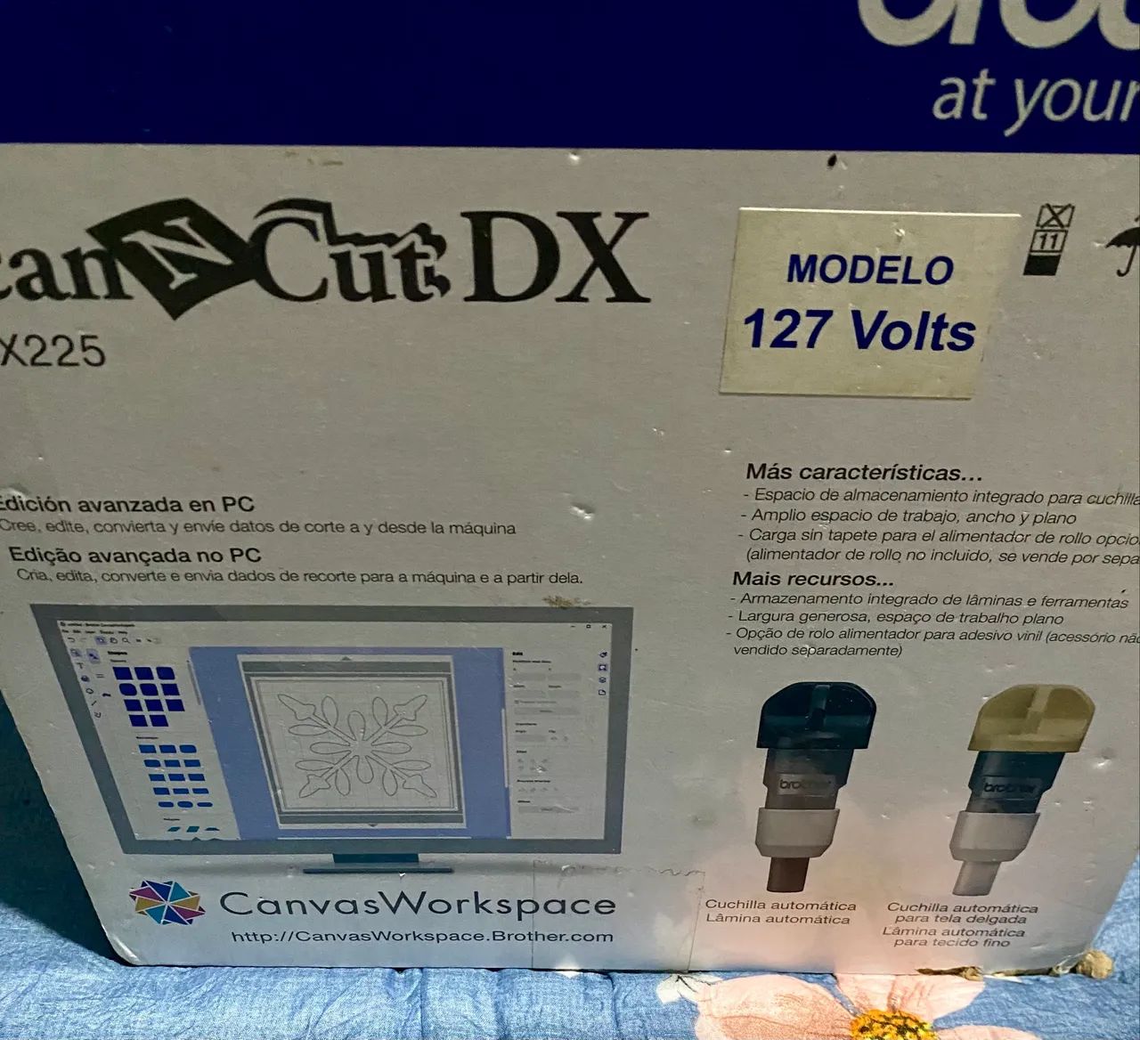 Máquina de recorte Scan Cut brother SDX 225 - Foto 2