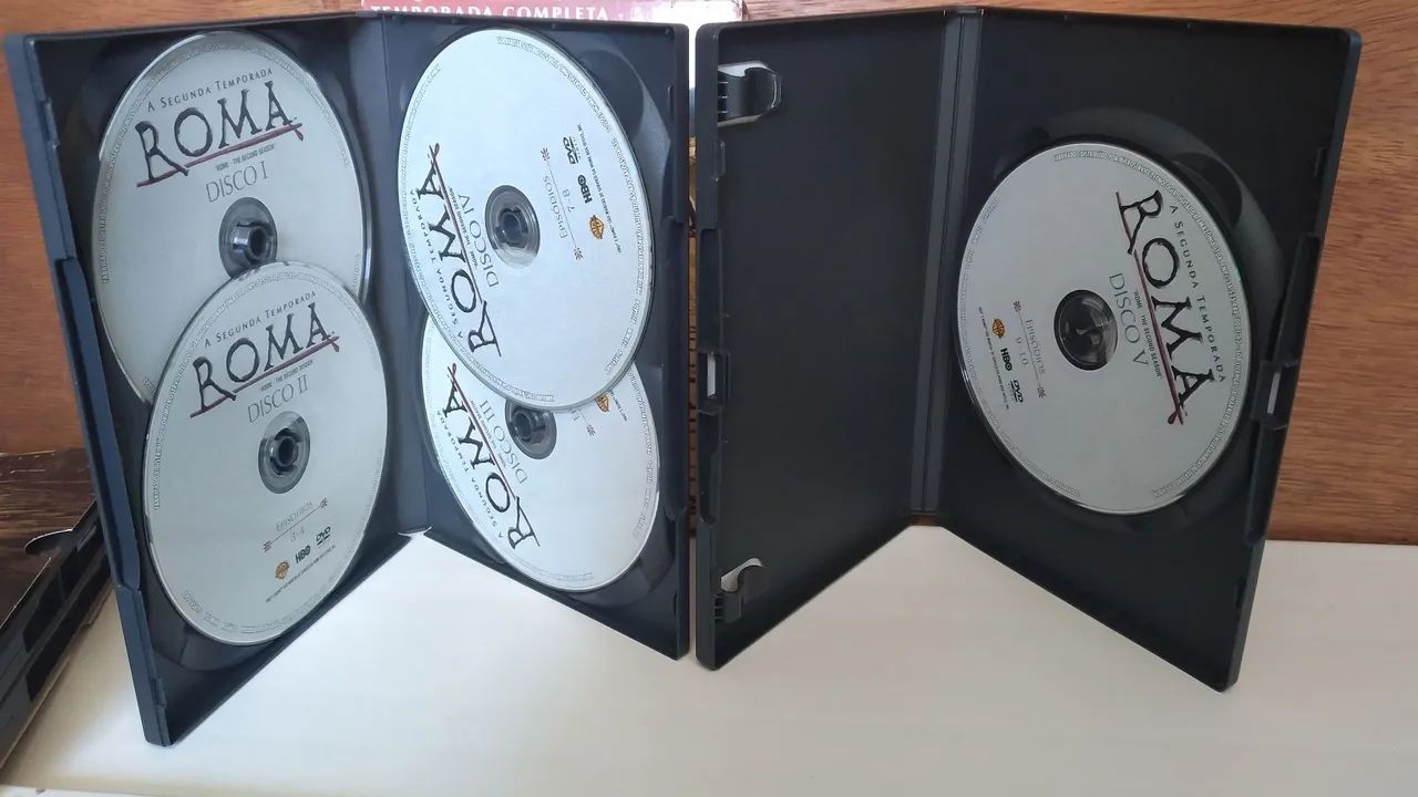 Roma - 1ª e 2ª Temporadas Completas em DVD - Foto 4