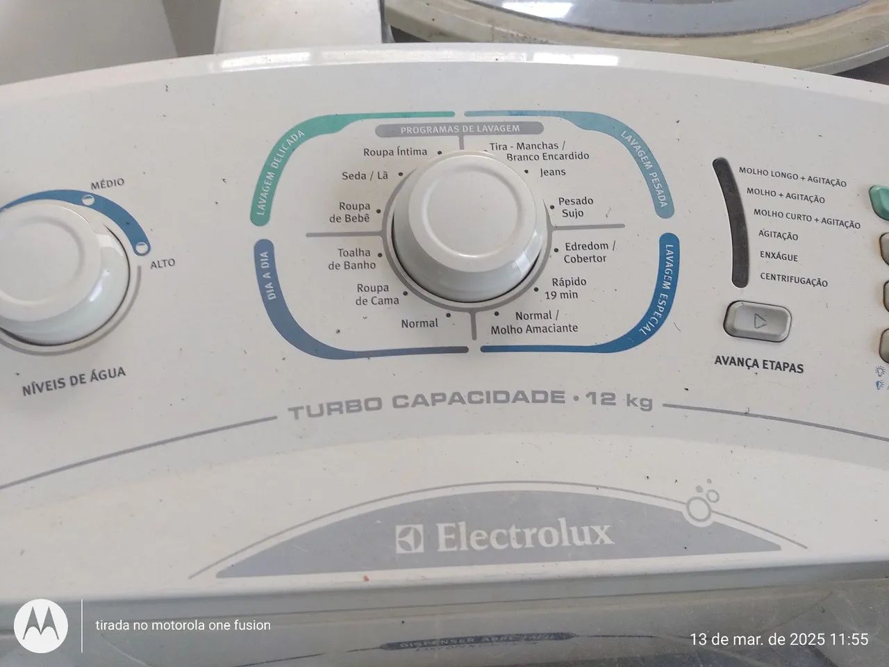 LAVADORA ELECTROLUX LT12F 220V