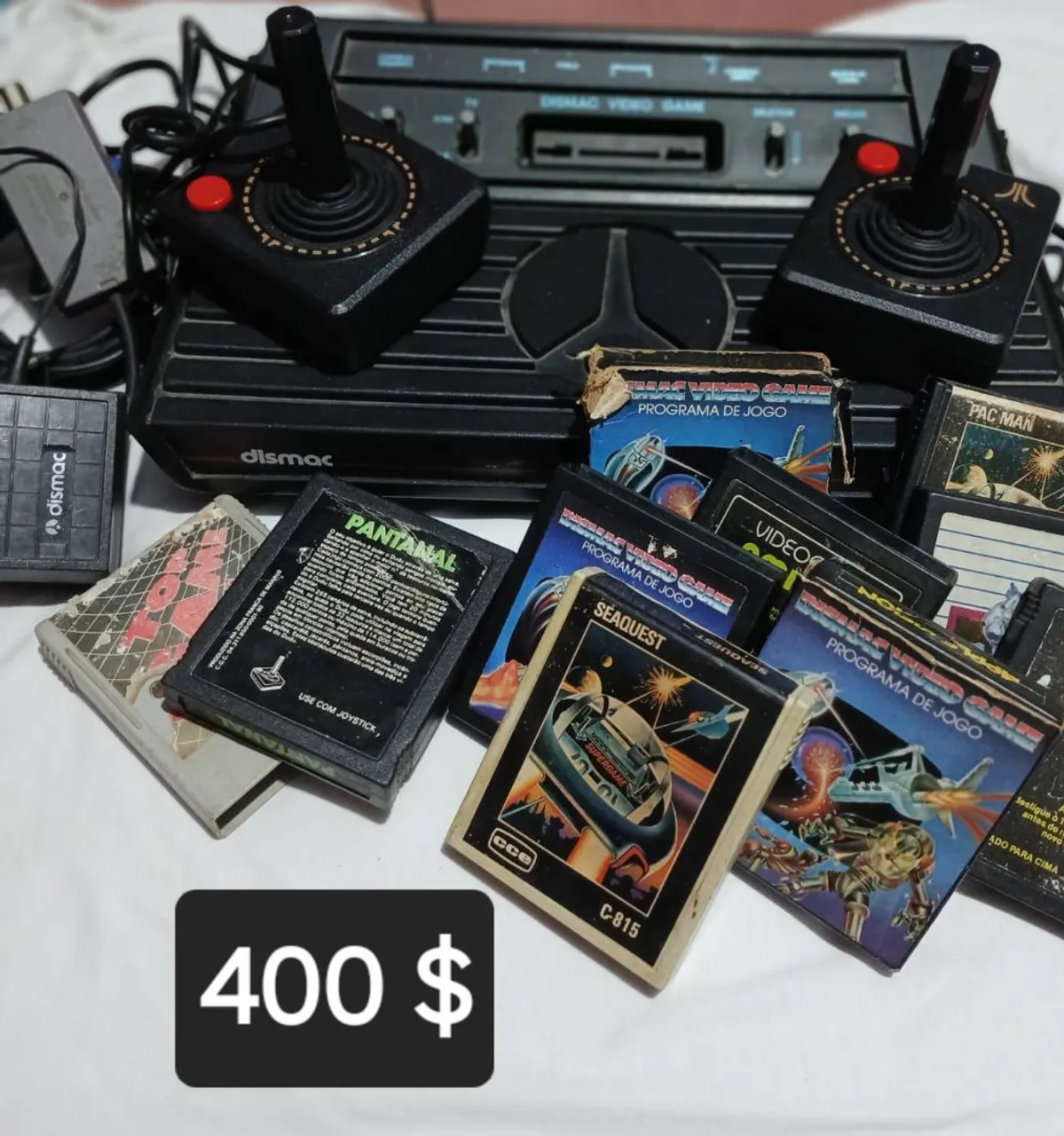 Console Atari Discmac com Jogos