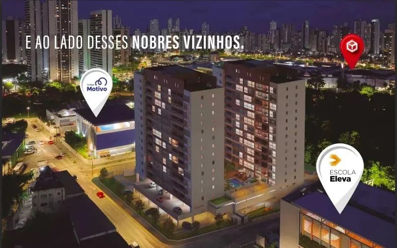 Descubra o que é morar com tudo ao seu alcance Apt.61,76 a 80,93 m² - Foto 3