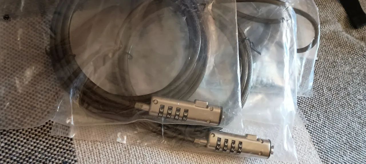 Kit de Cadeados de Segurança para Notebook