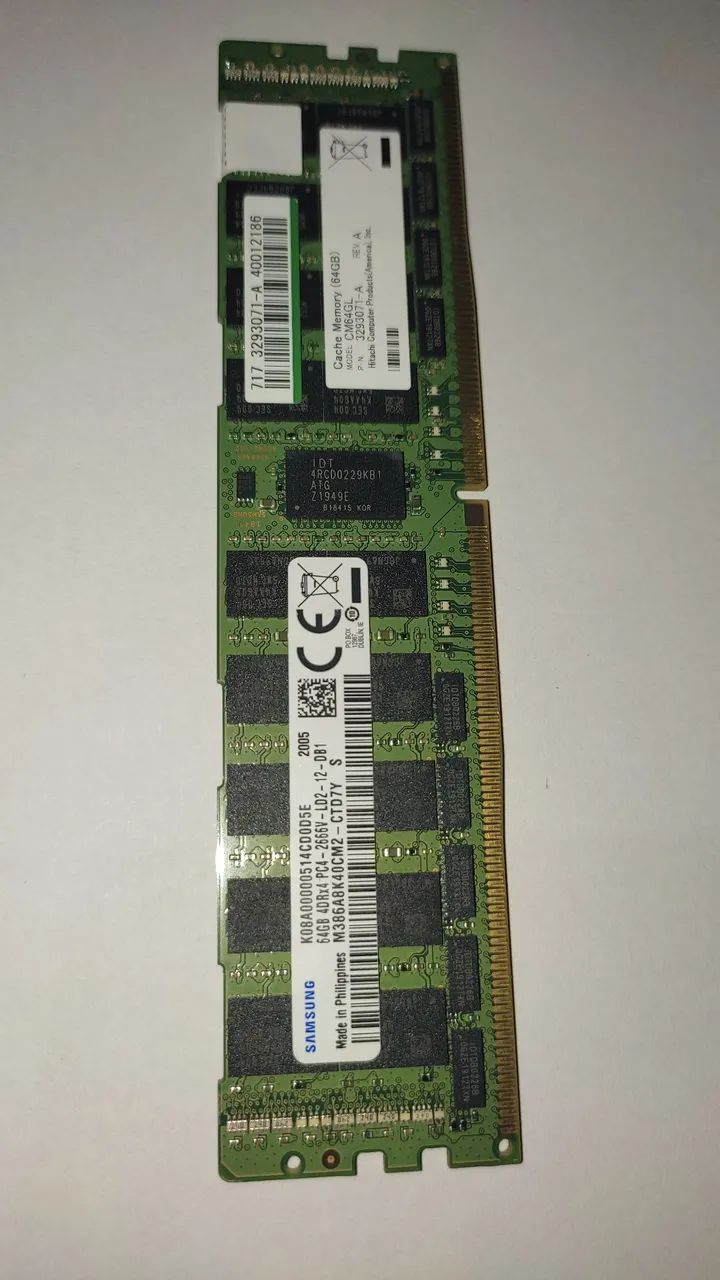 DDR4 ECC RAM Memory 64GB64330133170433122
