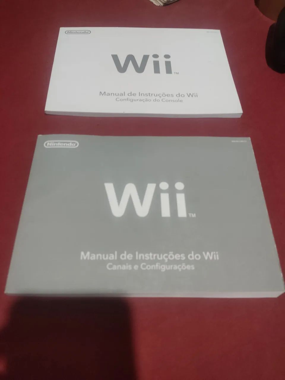 Manual Original Nintendo Wii (30$ cada)