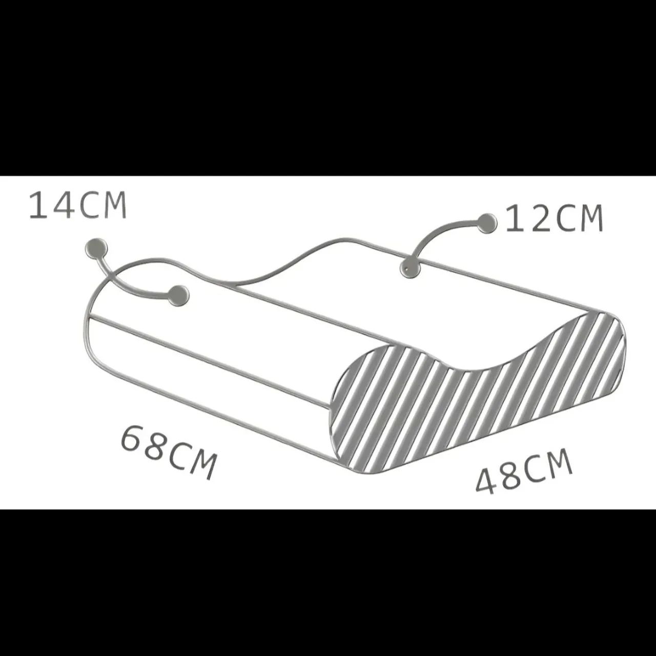 travesseiro nasa cervical ortopédico - Foto 4