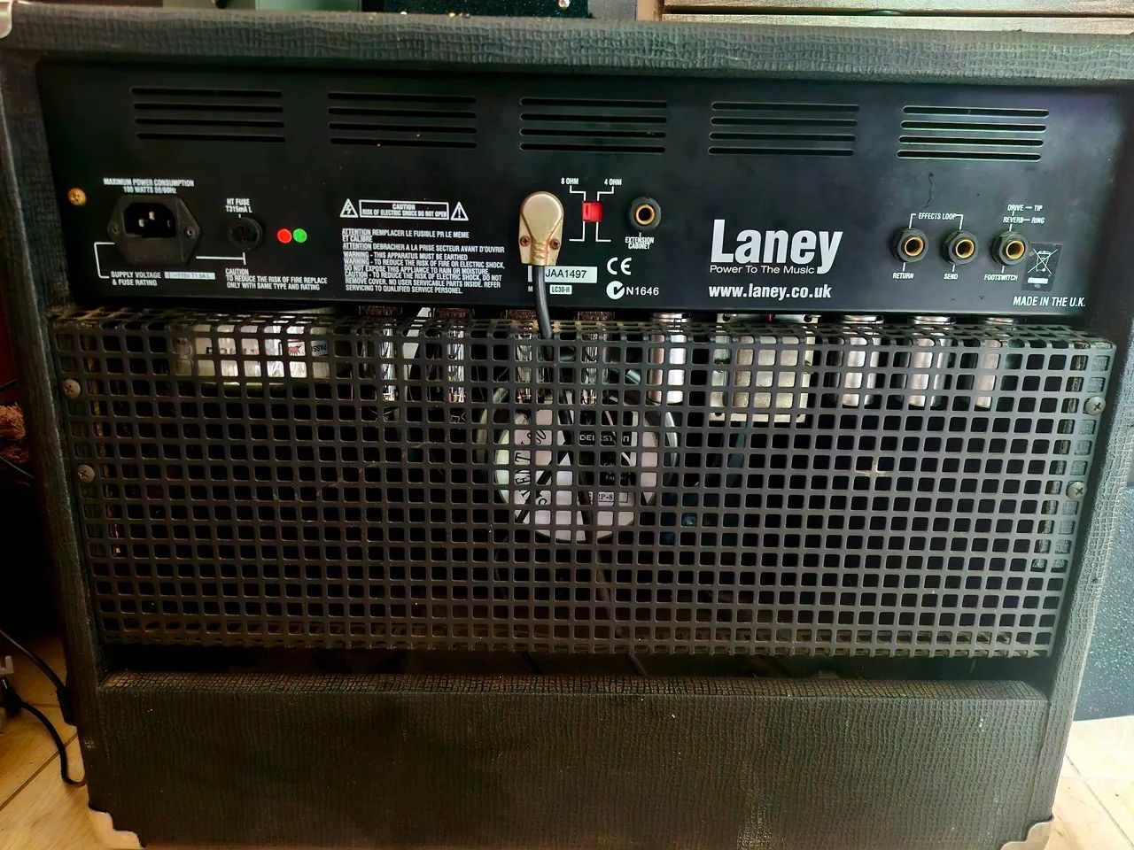 Amplificador de Guitarra Laney LC30II - 100% Valvulado com Celestion - Foto 2
