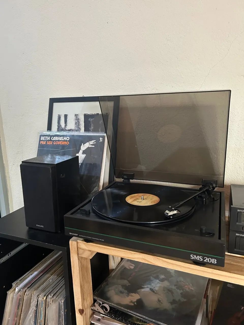 Aparelho de som vintage completo - Foto 5