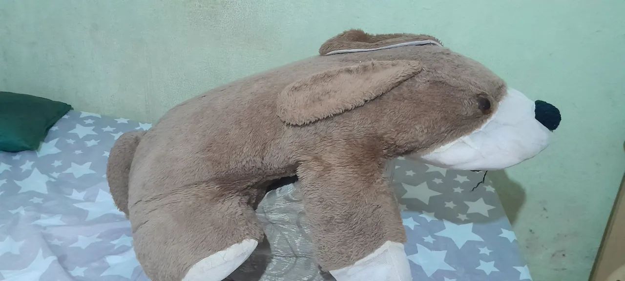 Cachorro gigante de pelúcia  - Foto 3
