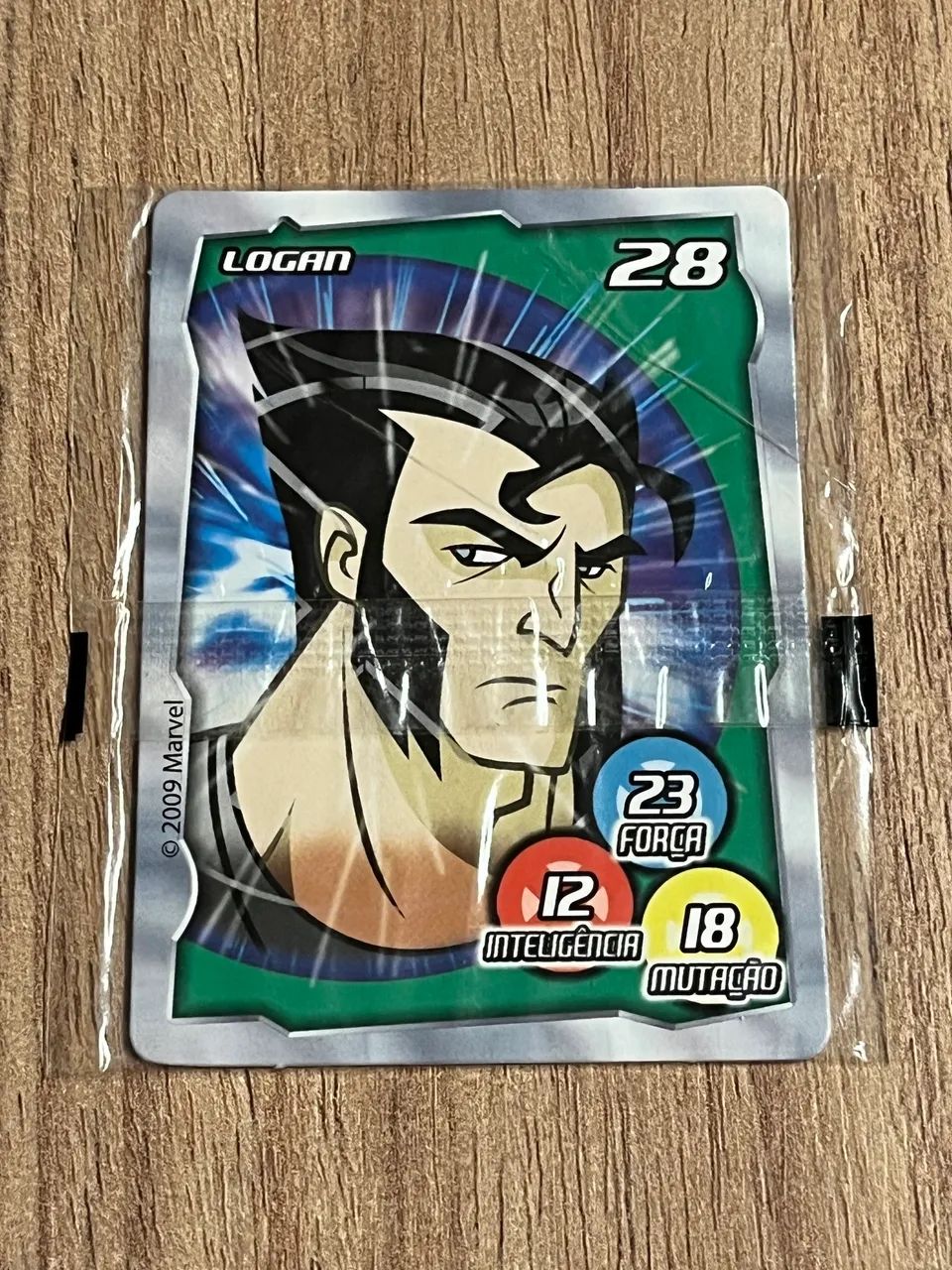 Xmen Logan N28 - Card Elmachips Lacrado