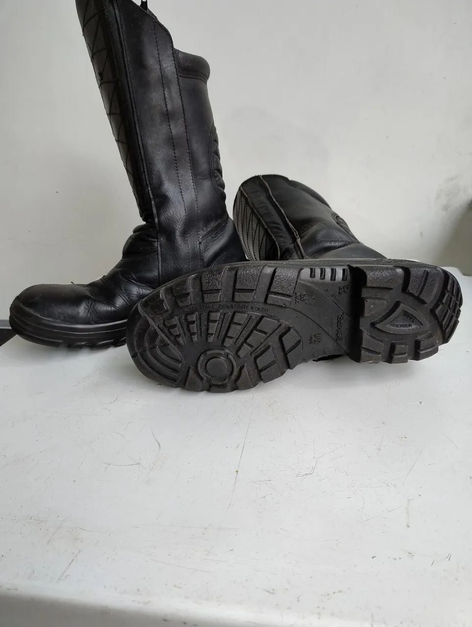 Botas de Segurança em Couro - Tamanho 41 - Foto 6