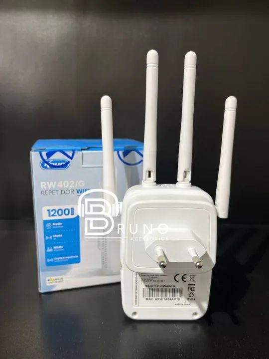 Repetidor de Sinal Wi-Fi Knup RW402/G 1200Mbps - Foto 2