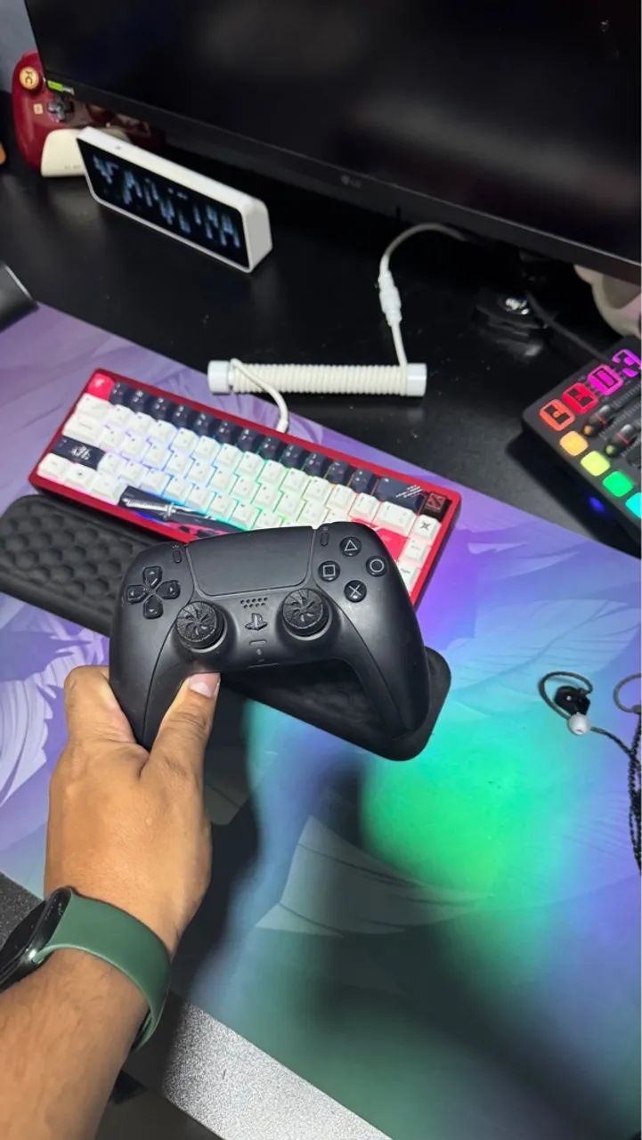 Controle Dualsense PS5 + Kontrol Freak - Novo, numca usado - Foto 2