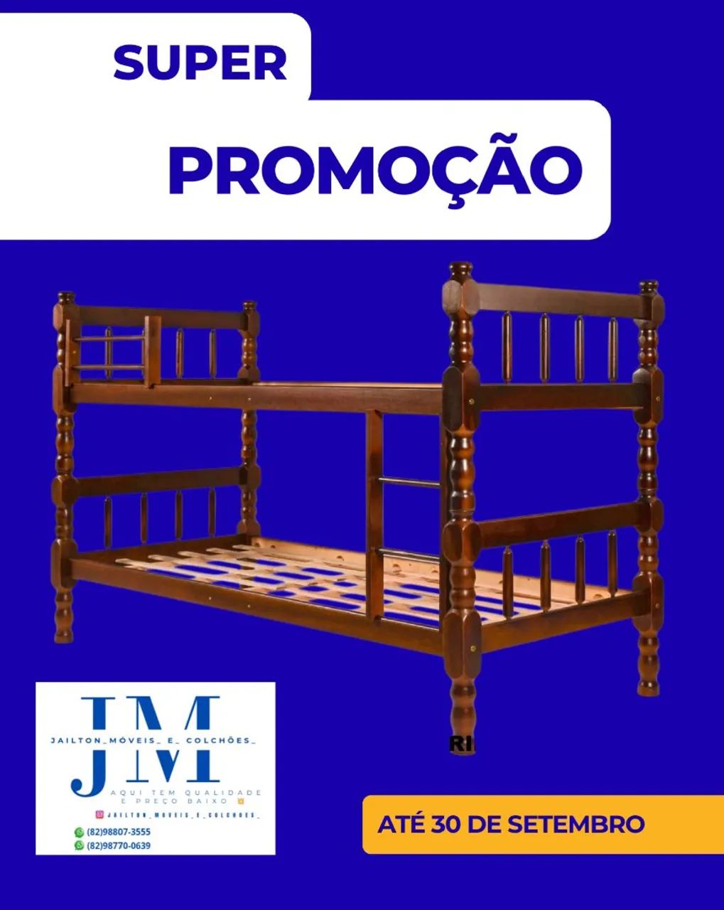 MEGA PROMOÇÃO DE BELICHE 