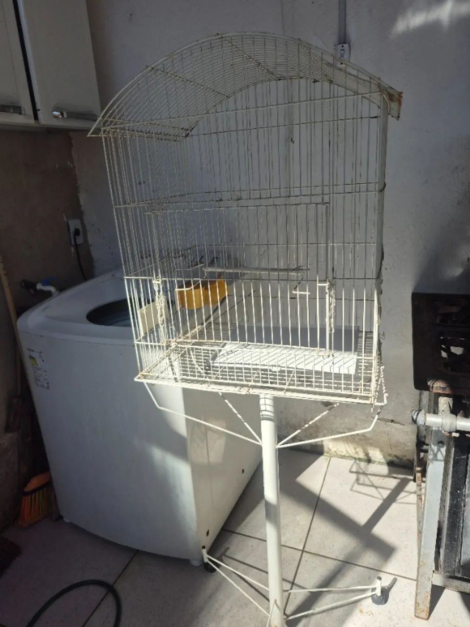 Viveiro grande. Calopsita cerca de 1,60 de altura - ABAIXOU!!! - Foto 2